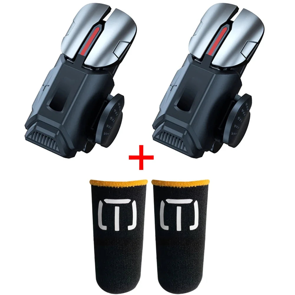 G21 Mobil Oyun Tetikleyici – 6 Parmak Oyun Deneyimi, L1 R1 Tuşlu PUBG Gamepad Kontrolcü