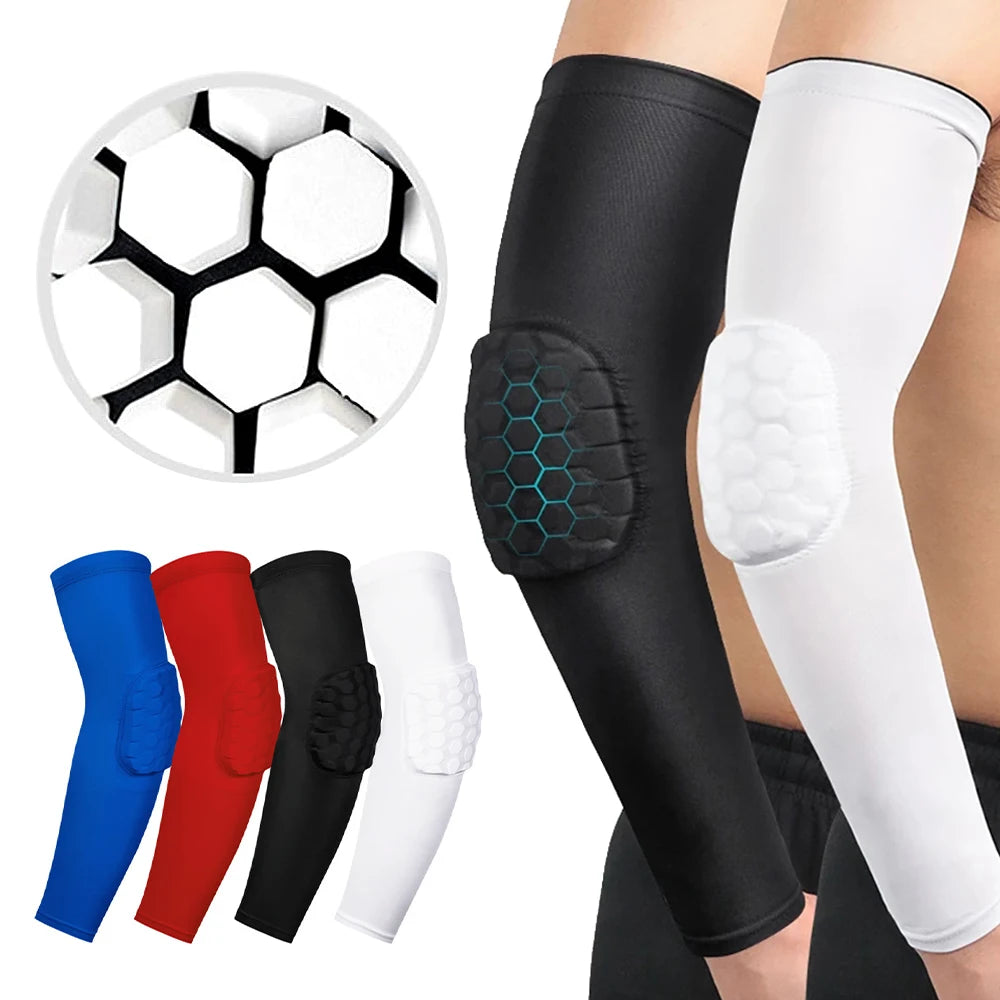 Sporcu Dirsek Bandı | Basketbol & Fitness Koruyucu Kolluk Darbe Emici Hex Ped Teknolojisi