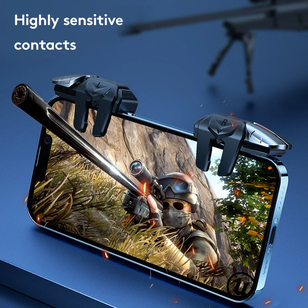 G21 Mobil Oyun Tetikleyici – 6 Parmak Oyun Deneyimi, L1 R1 Tuşlu PUBG Gamepad Kontrolcü